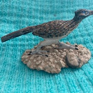 Road Runner Bird Figurine Ceramic